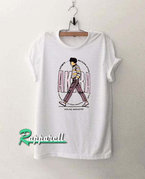 Akira anime young magazine Tshirt Akira anime young magazine Tshirt