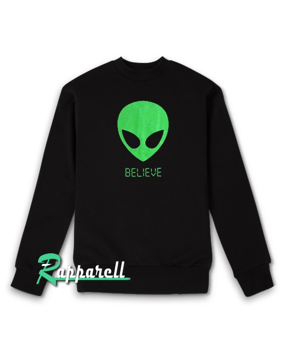 Alien BELIEVE 90's Sweatshirt Alien BELIEVE 90's Sweatshirt