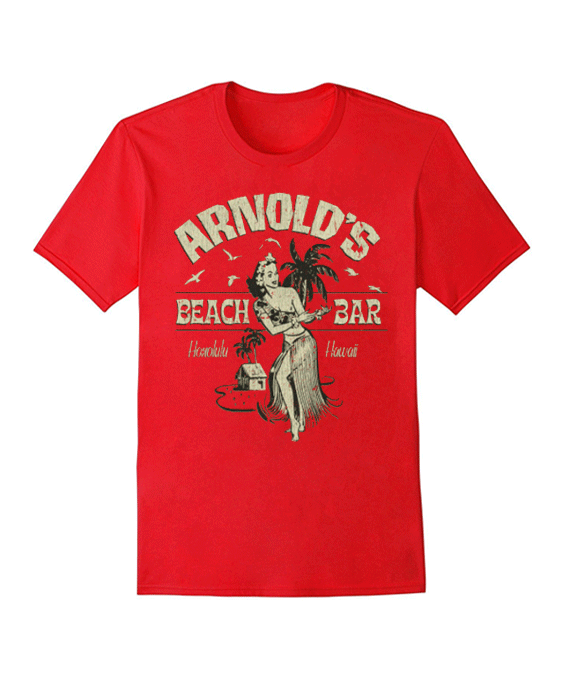 Arnold's Beach Bar Tshirt Arnold's Beach Bar Tshirt