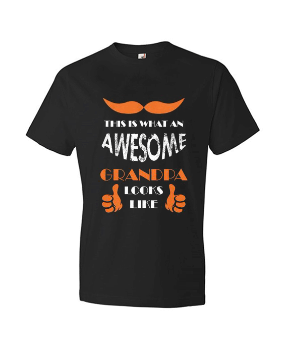 Awesome Grandpa 2018 Tshirt Awesome Grandpa 2018 Tshirt
