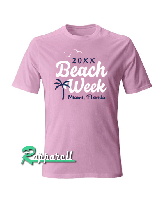 Beach Week Miami Florida Tshirt Beach Week Miami Florida Tshirt