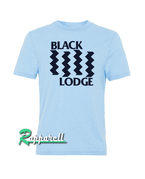 Black Lodge Light Blue Tshirt Black Lodge Light Blue Tshirt