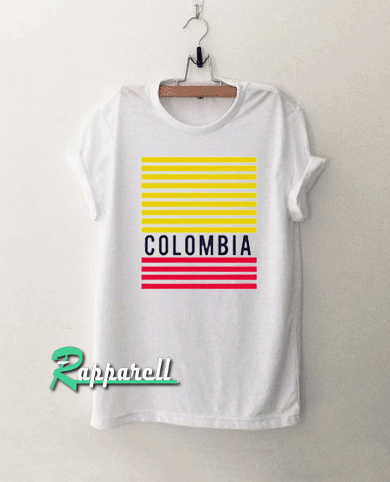 Colombia Stripe Tshirt Colombia Stripe Tshirt