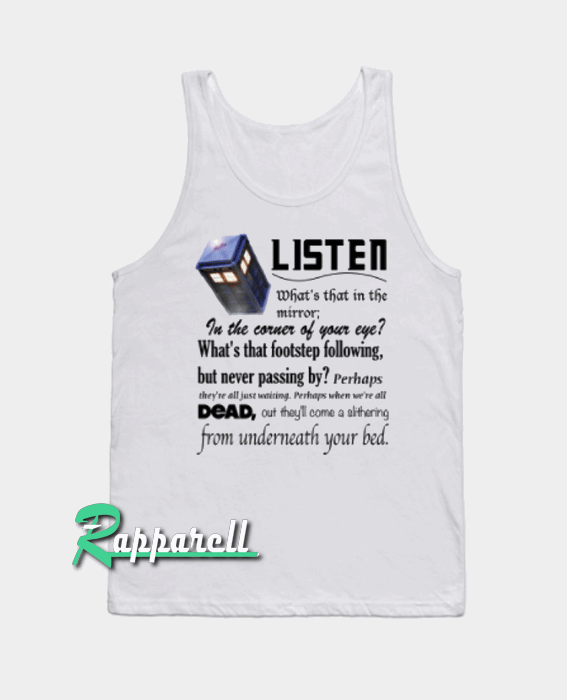 Listen Tank top Listen Tank top