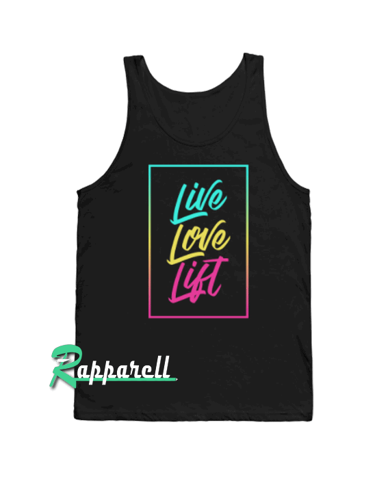 Live Love Lift Script Tank top Live Love Lift Script Tank top