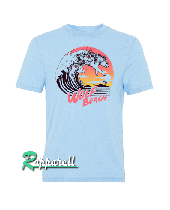 Wolf Beach Tshirt Wolf Beach Tshirt