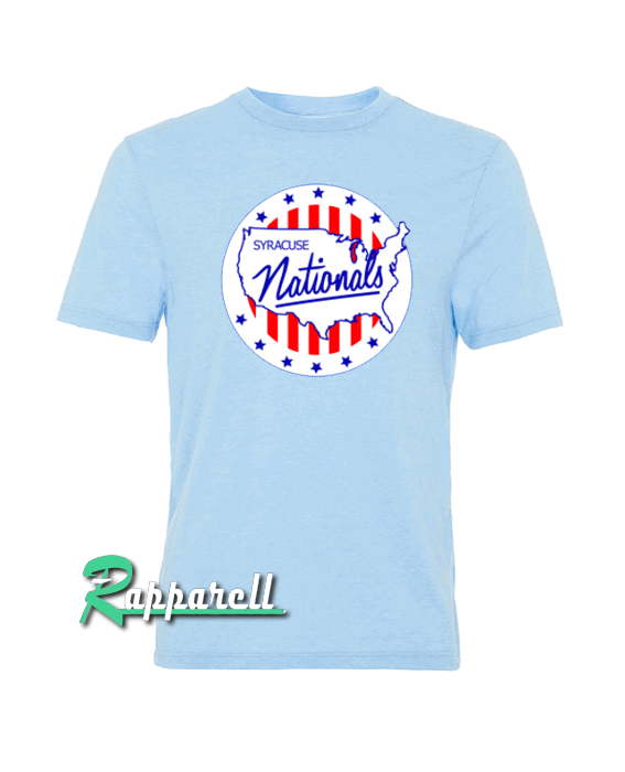 DEFUNCT-SYRACUSE NATIONALS Tshirt DEFUNCT-SYRACUSE NATIONALS Tshirt