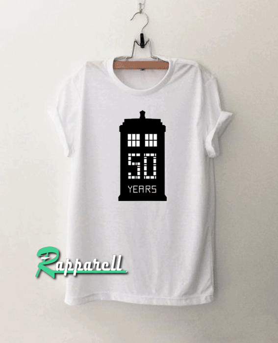 Dr who 50 th Unisex Tshirt Dr who 50 th Unisex Tshirt