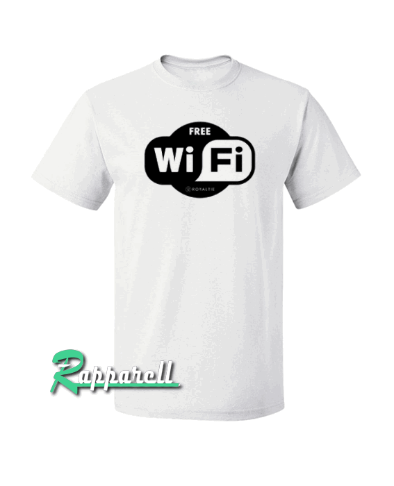 Free Royaltie WiFi Tshirt Free Royaltie WiFi Tshirt