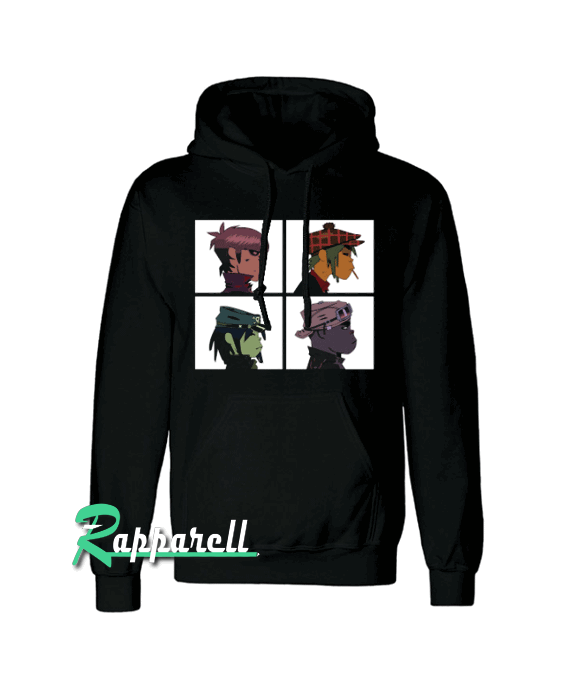 Gorillaz Demon Days Hoodie Gorillaz Demon Days Hoodie