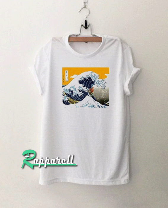 Great Wave Off Kanagawa Parody Tshirt Great Wave Off Kanagawa Parody Tshirt
