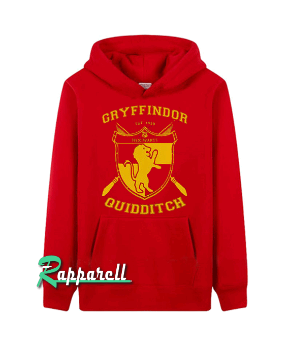 Gryffindor Quidditch Crest Unisex Hoodie Gryffindor Quidditch Crest Unisex Hoodie