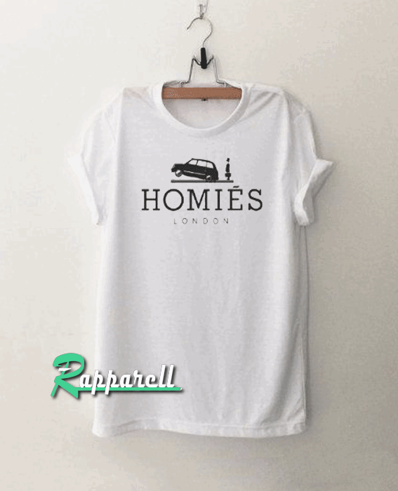 Homies London Parody White Tshirt Homies London Parody White Tshirt