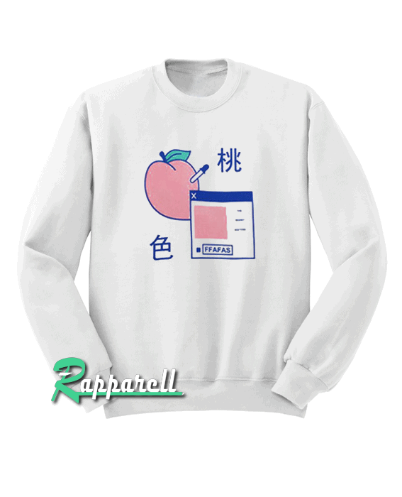 Japanese Milk & Peach Sweatshirt Japanese Milk & Peach Sweatshirt