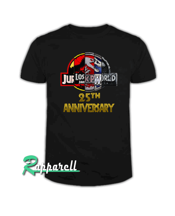 Jurassic Park 25th Anniversary Tshirt Jurassic Park 25th Anniversary Tshirt