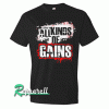 Kinds All Of Gains Black Tshirt