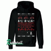 Merry Christmas The Upside Down Ugly Christmas Women's Hoodie