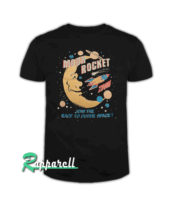 Moon Rocket Tshirt Moon Rocket Tshirt