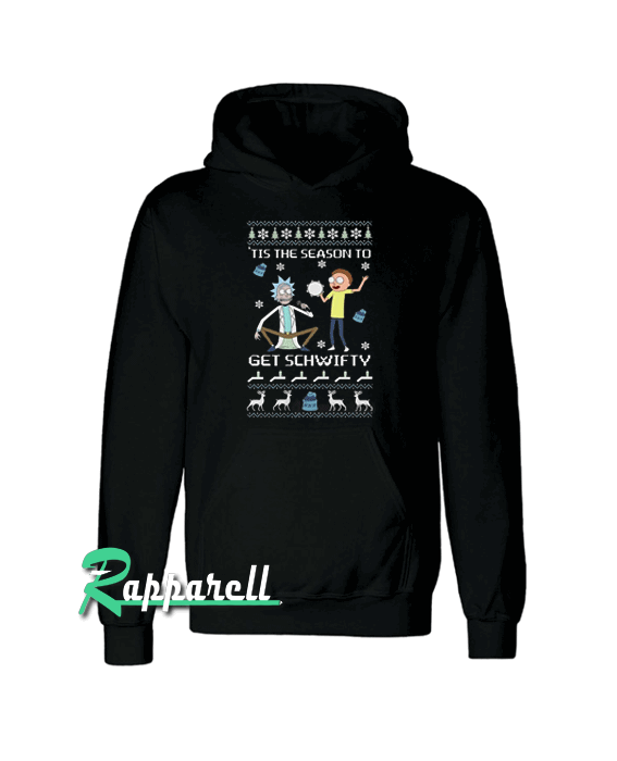 Rick And Morty Ugly Christmas Hoodie Rick And Morty Ugly Christmas Hoodie