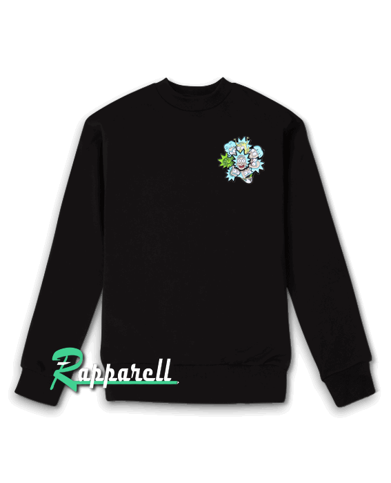 Rick Sanchez Vs. The Rickstaverse Enamel Pin Sweatshirt Rick Sanchez Vs. The Rickstaverse Enamel Pin Sweatshirt