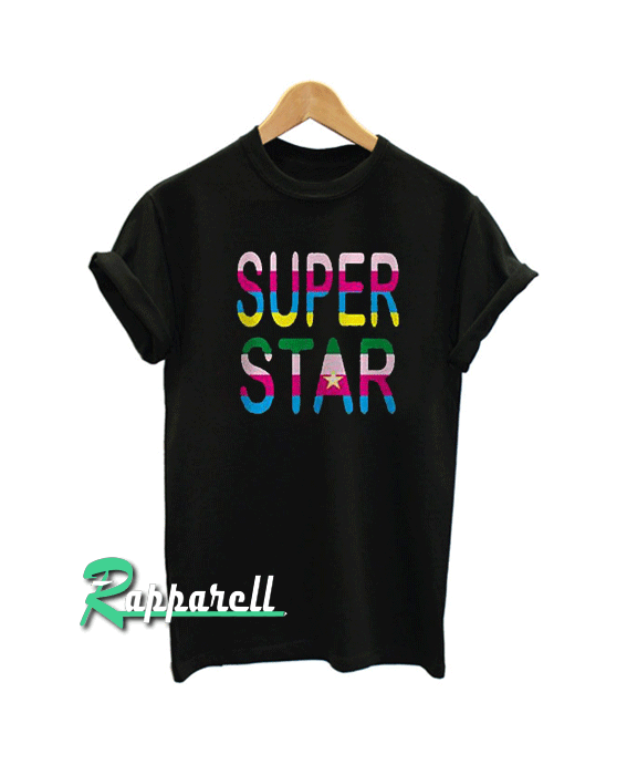 Super Star Rainbow Tshirt Super Star Rainbow Tshirt