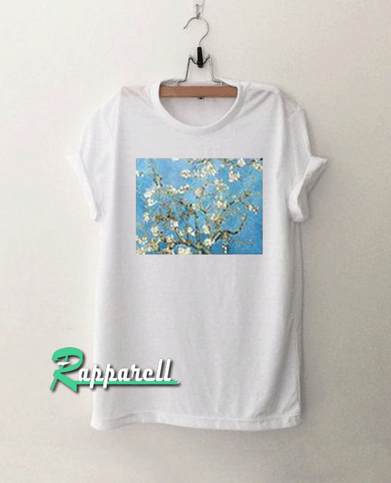 Van Gogh Almond Blossoms Tree Tshirt Van Gogh Almond Blossoms Tree Tshirt