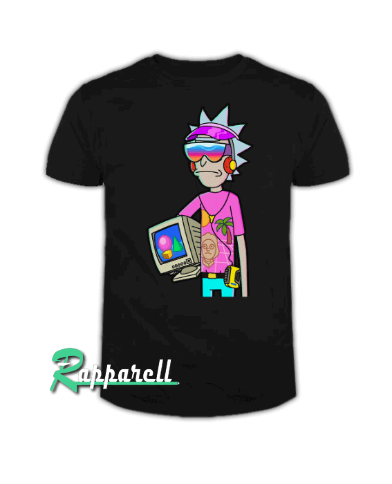 Vaporwave Rick Tshirt Vaporwave Rick Tshirt