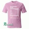 Venezuelan Facts Pink Color Tshirt