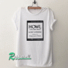 HOWL Allen Ginsberg Funny Tshirt