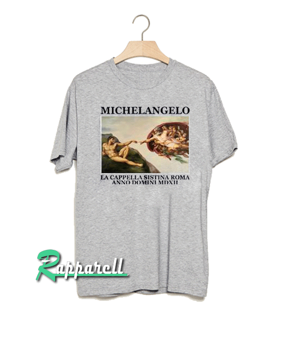 Michelangelo La Cappella Sistina Tshirt Michelangelo La Cappella Sistina Tshirt