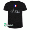 Paris France Flag Tshirt