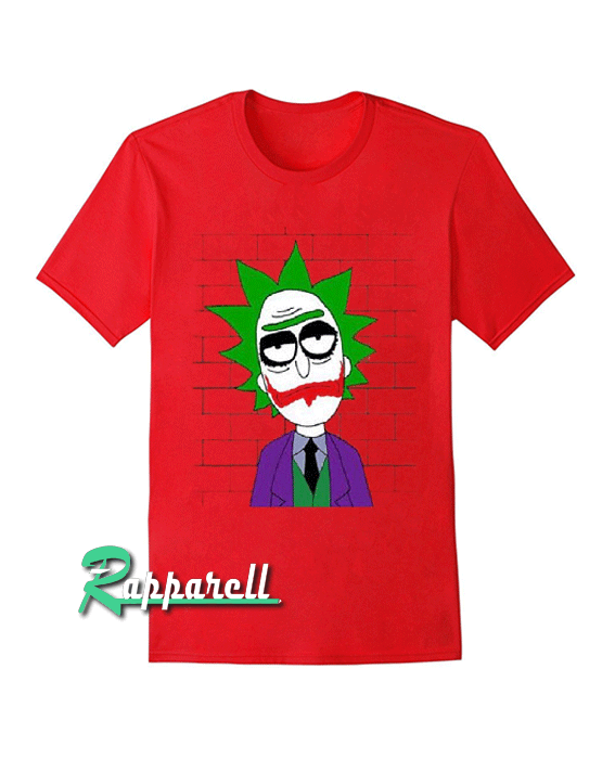 Rick Sanchez Joker Tshirt Rick Sanchez Joker Tshirt
