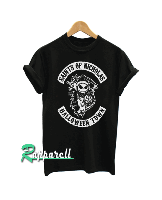 Saints Of Nicholas Halloween Town Tshirt Saints Of Nicholas Halloween Town Tshirt