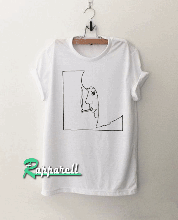 Smoking Girl Tshirt Smoking Girl Tshirt