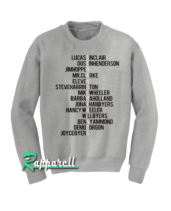 Stranger Things Name New Unisex Sweatshirt Stranger Things Name New Unisex Sweatshirt