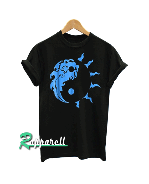 Sun And Waves Yin Yang Tshirt Sun And Waves Yin Yang Tshirt