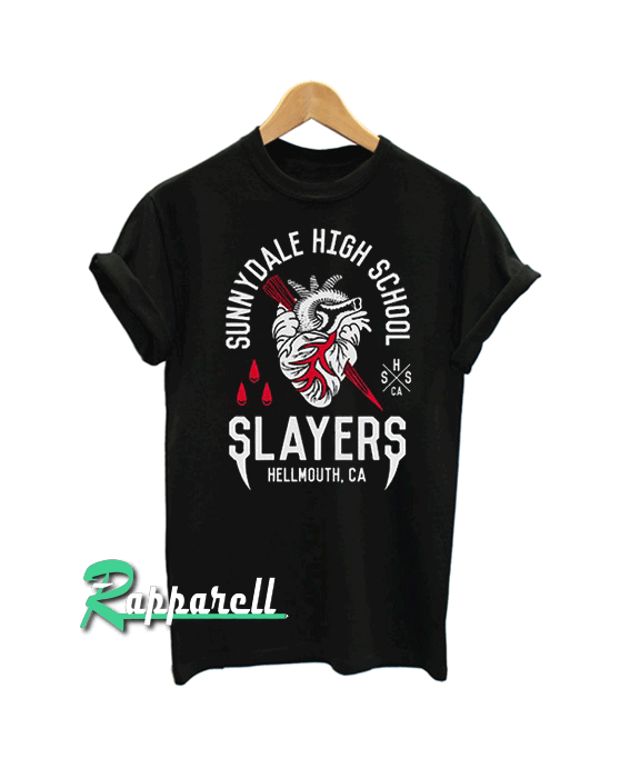 Sunnydale High School Slayers Hellmouth CA Unisex Tshirt Sunnydale High School Slayers Hellmouth CA Unisex Tshirt