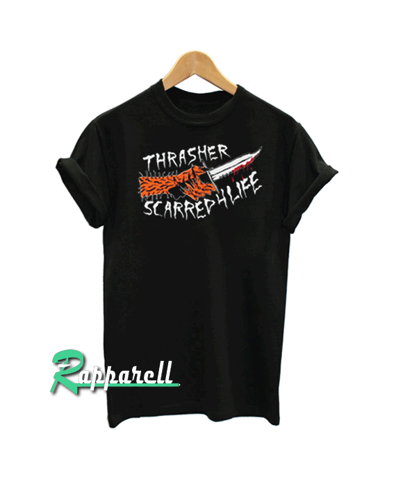 Thrasher Scarred For Life Tshirt Thrasher Scarred For Life Tshirt