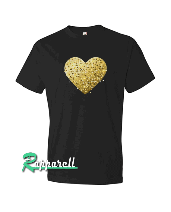 Golden Heart Tshirt Golden Heart Tshirt