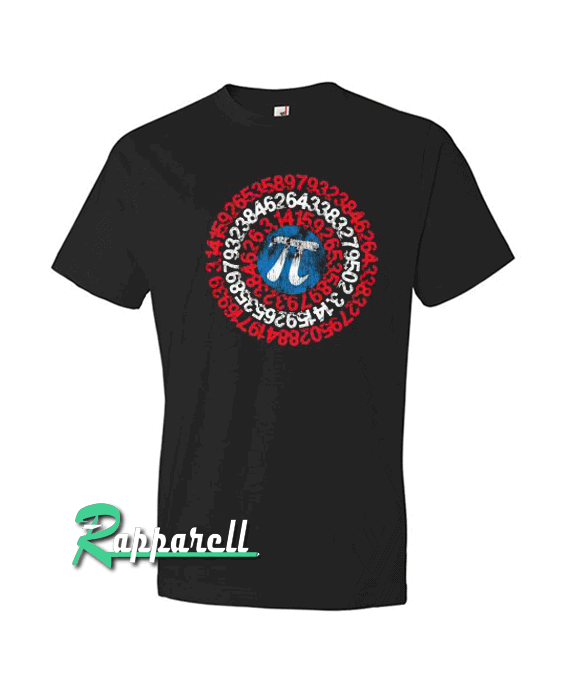 Discover Captain Pi Superhero Shield Tshirt Discover Captain Pi Superhero Shield Tshirt