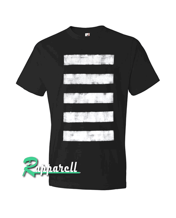 Distressed Crosswalk Black White Tshirt Distressed Crosswalk Black White Tshirt