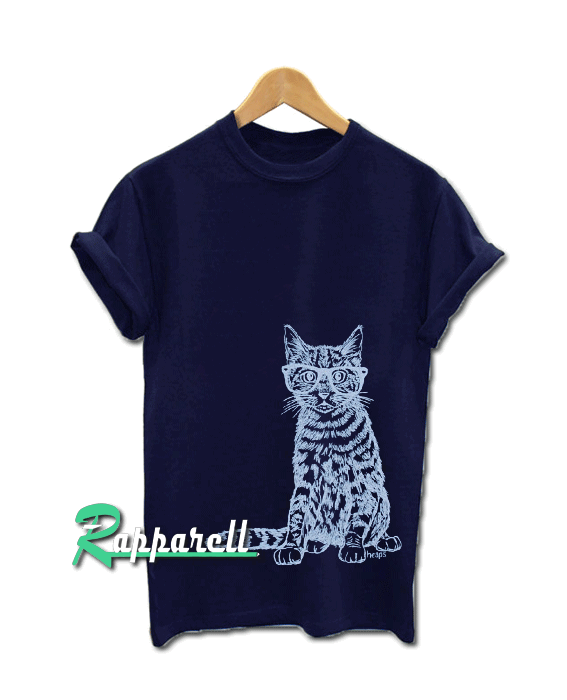 Graphical Hipster Tees-Mens Cat Tshirt Graphical Hipster Tees-Mens Cat Tshirt
