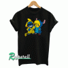 Pikachu and Stitch Tshirt