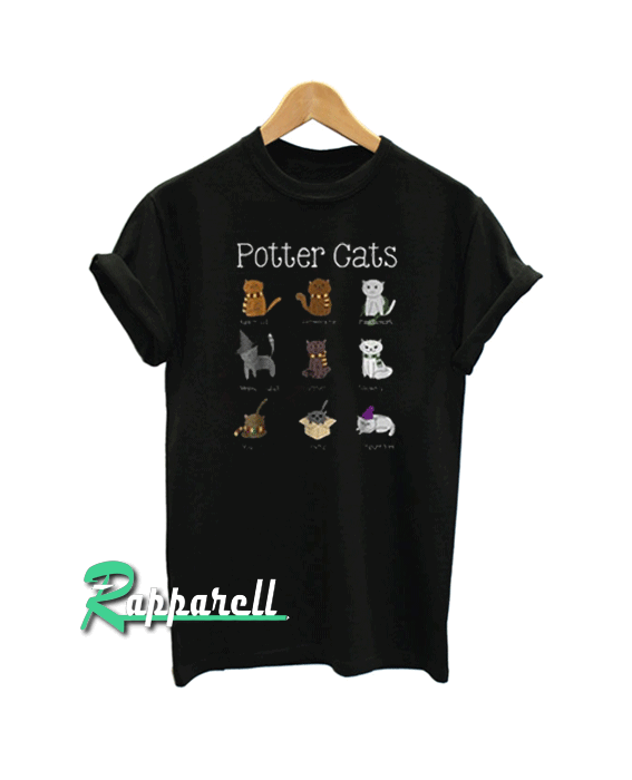 Potter Cats Potter Cats Tshirt