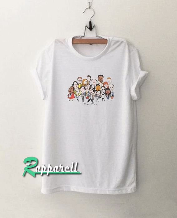 The Office Cast Cartoon Funny The Office Cast Cartoon Funny Tshirt