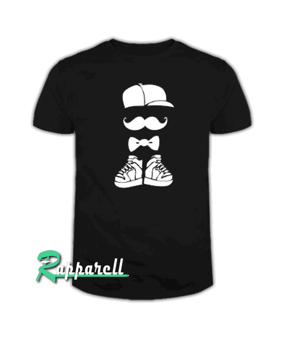 Art Hustle Funny Hat Moustache Bow Tie Tshirt Art Hustle Funny Hat Moustache Bow Tie Tshirt