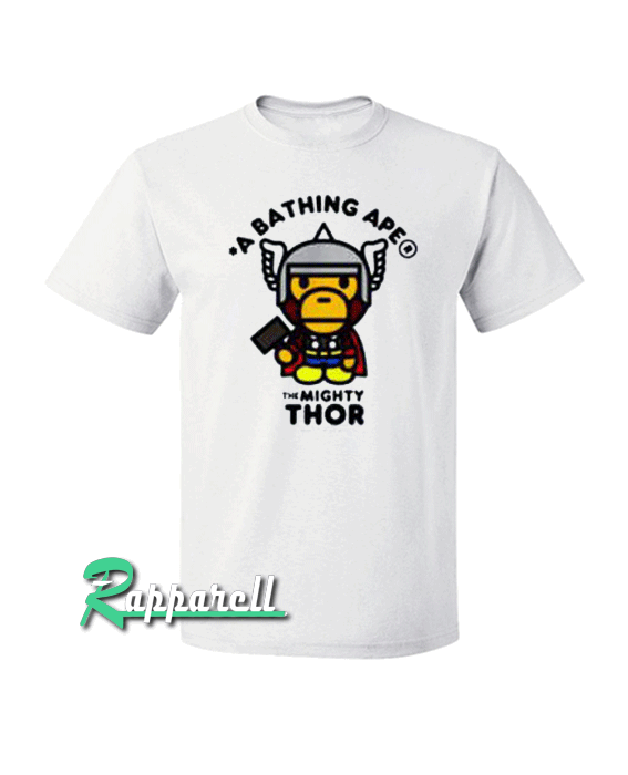Bape A Bathing Ape x Marvel Thor Tshirt Bape A Bathing Ape x Marvel Thor Tshirt