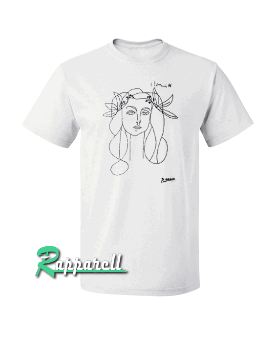 Picasso Head Of a Woman Tshirt Picasso Head Of a Woman Tshirt
