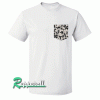 Real Stitched Creepy Cats Print Pocket Tshirt