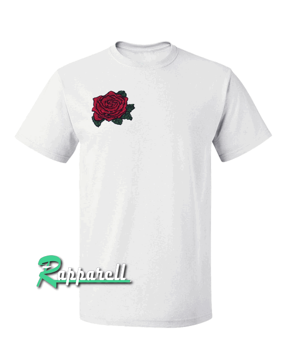 Rose embroidered Tshirt Rose embroidered Tshirt